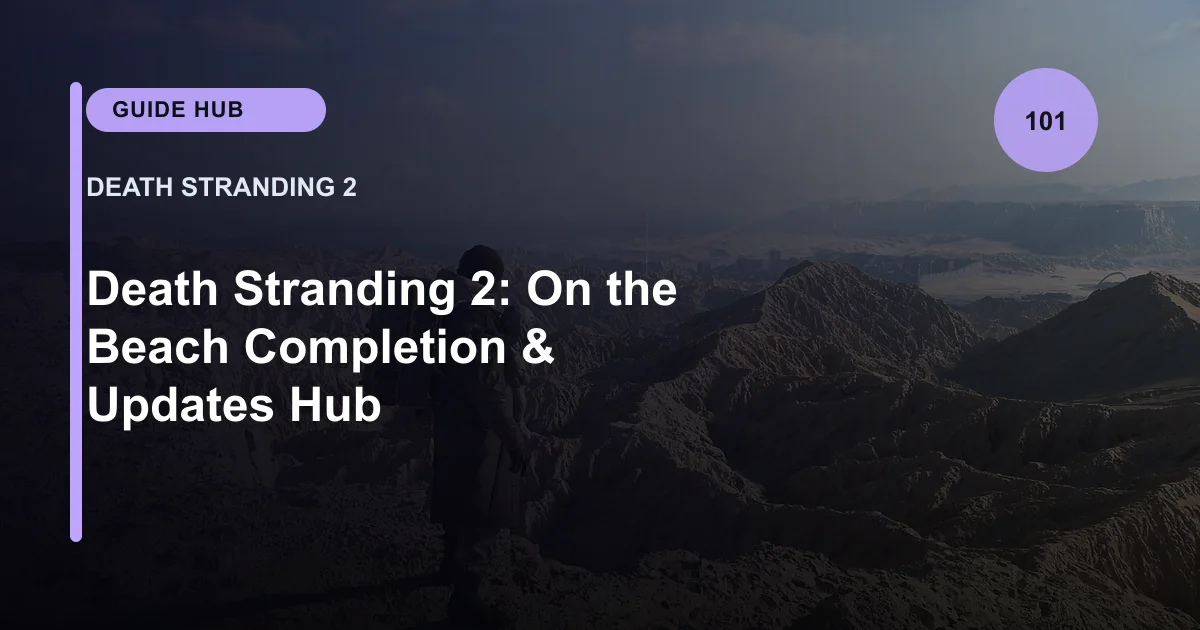 Death Stranding收集与版本栏目